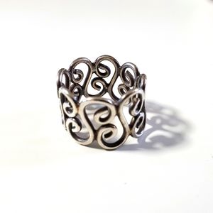 Handmade sterling silver ring